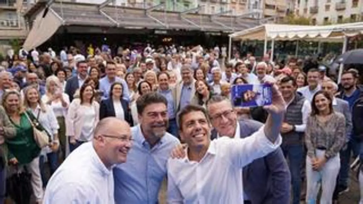 Luis Barcala apela al voto útil en Alicante