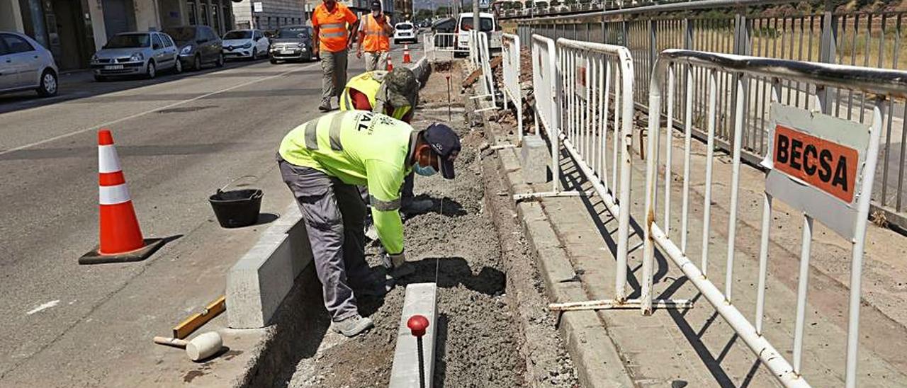 Vista de la zona donde se va a actuar. | TORTAJADA