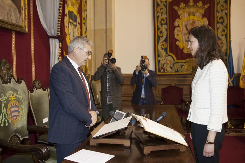 Toma de posesión de los vicerectores de la Universidad de Oviedo