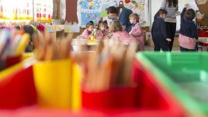 Archivo - Colegio, aula, primaria, infantil, clase, niño, niña, niños, jugando, jugar, juegos, profesor, profesora, profesores