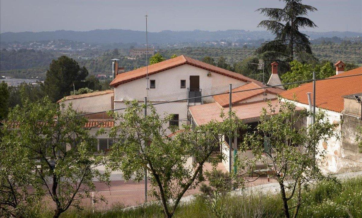 El centro de menores de Can Rubió en Esparraguera.