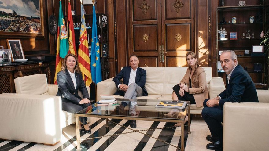 Frente común del  Ayuntamiento de Castellón y la CEV para impulsar el suelo industrial