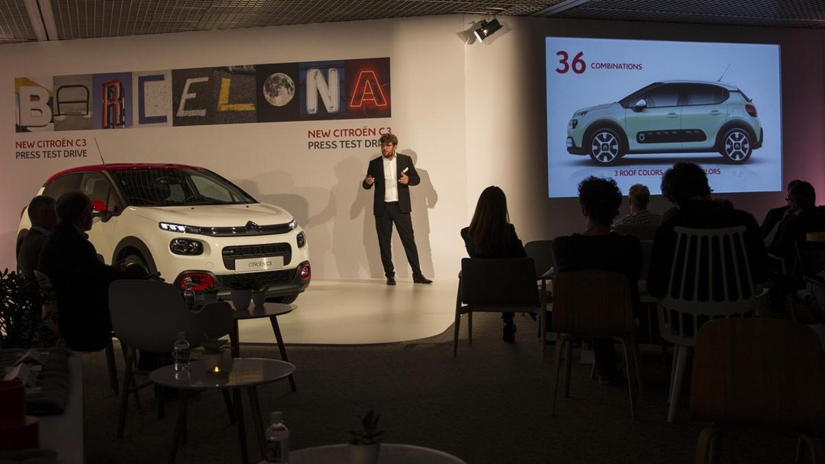 Presentación del Citroën C3.