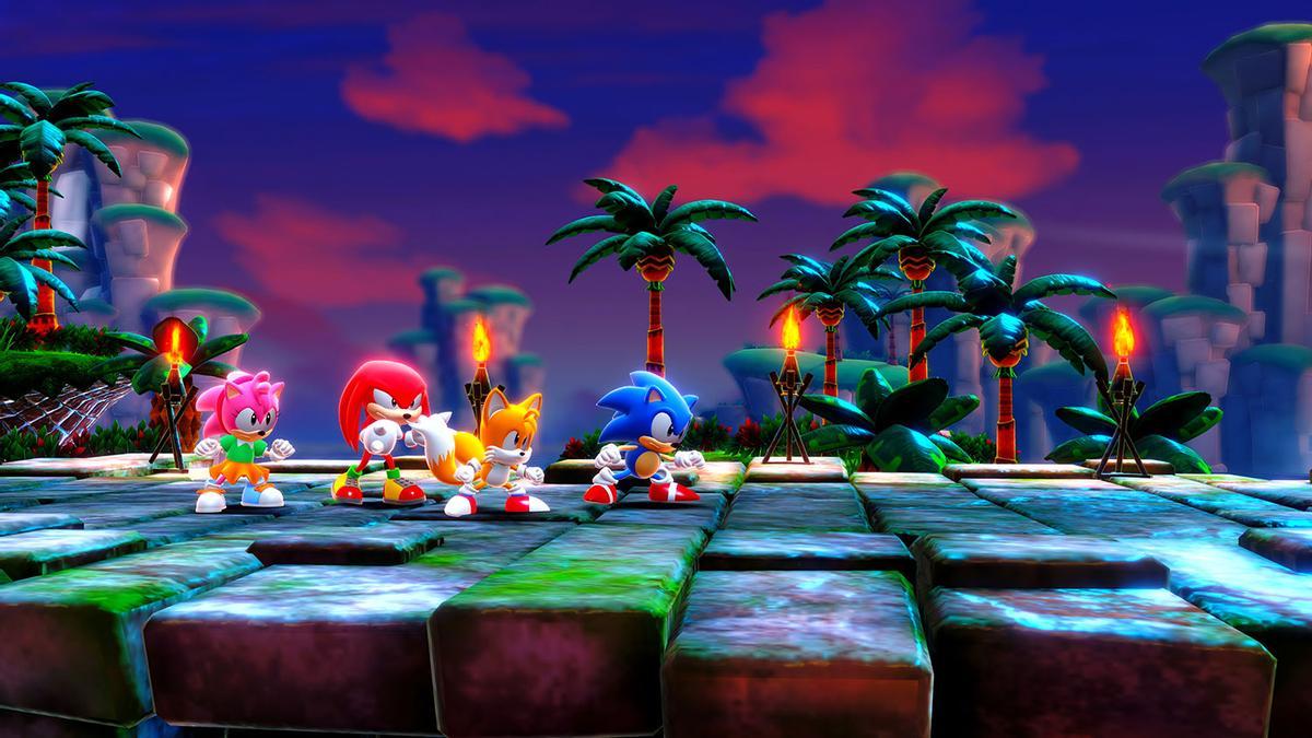 Una imagen de 'Sonic Superstars'.