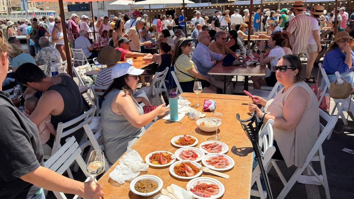La Fira de la Gamba de Palamós bat rècords amb 50.000 tiquets venuts