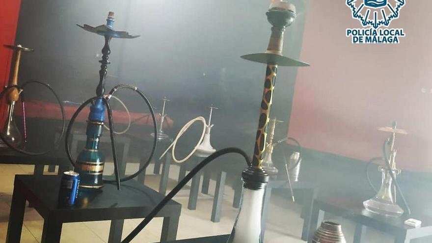 Zona de cachimbas.