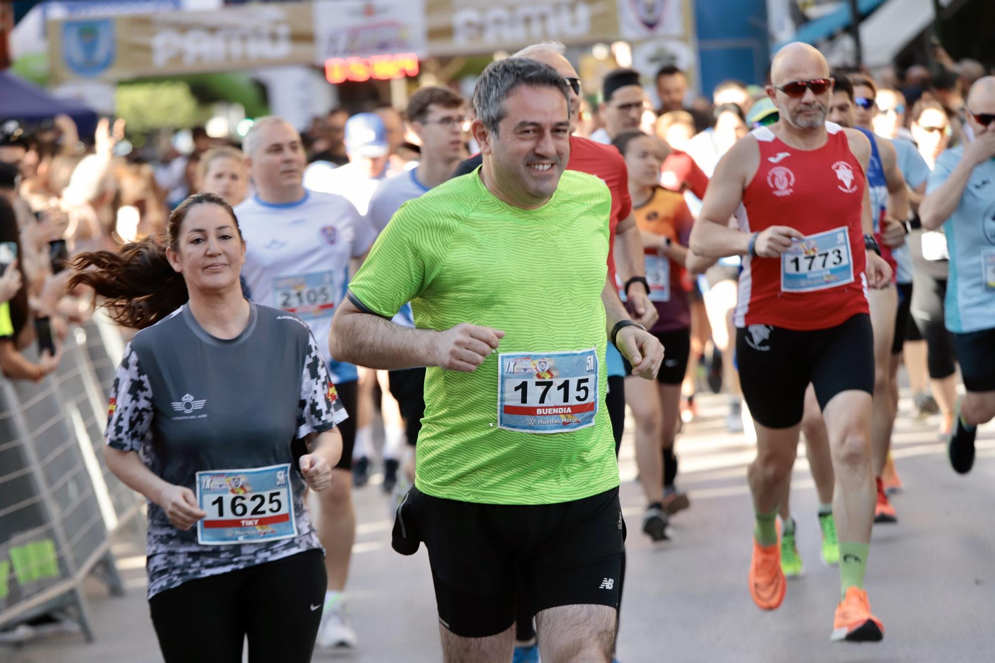 Carrera Base de Alcantarilla: Salida