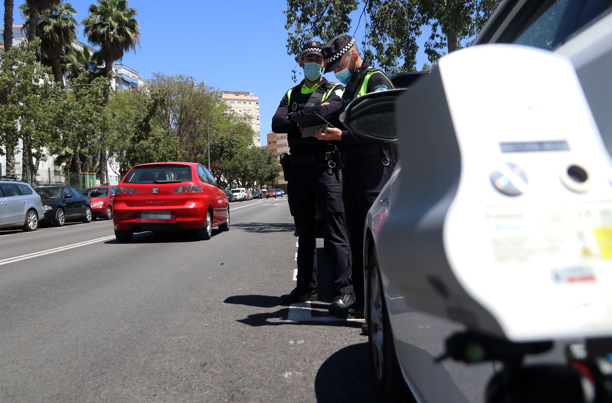 Imagen de las calles de Málaga tras entrar en vigor los nuevos límites de velocidad de 30km/h