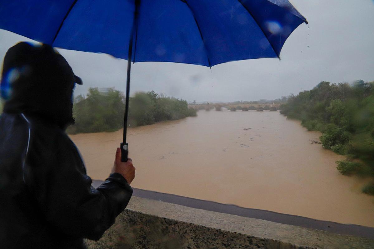 El nivel del Guadalquivir vuelve a subir y roza ya el umbral naranja