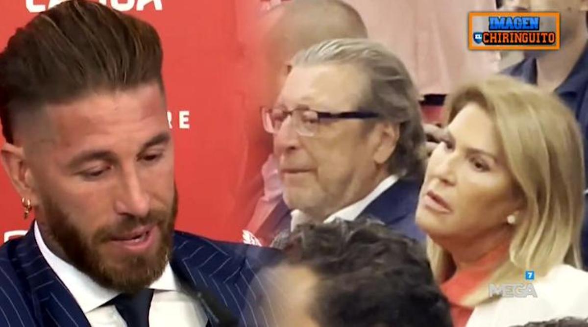 Las lágrimas de Sergio Ramos y sus padres