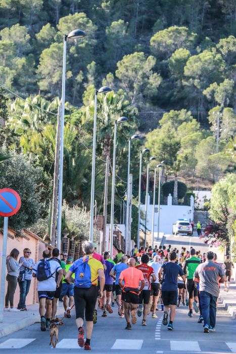 Carrera "OriMuela" y protesta de vecinos de Montep