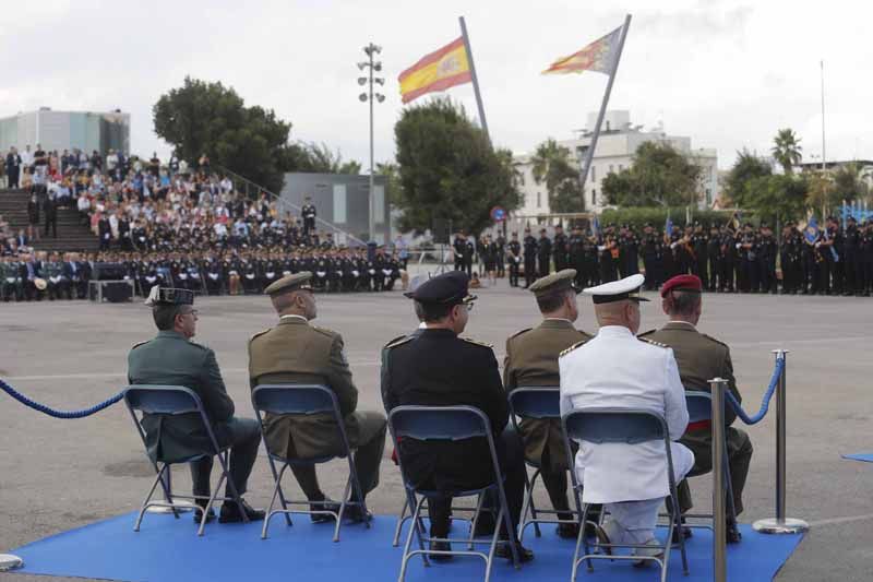 Celebración del día de la Policía Nacional en València