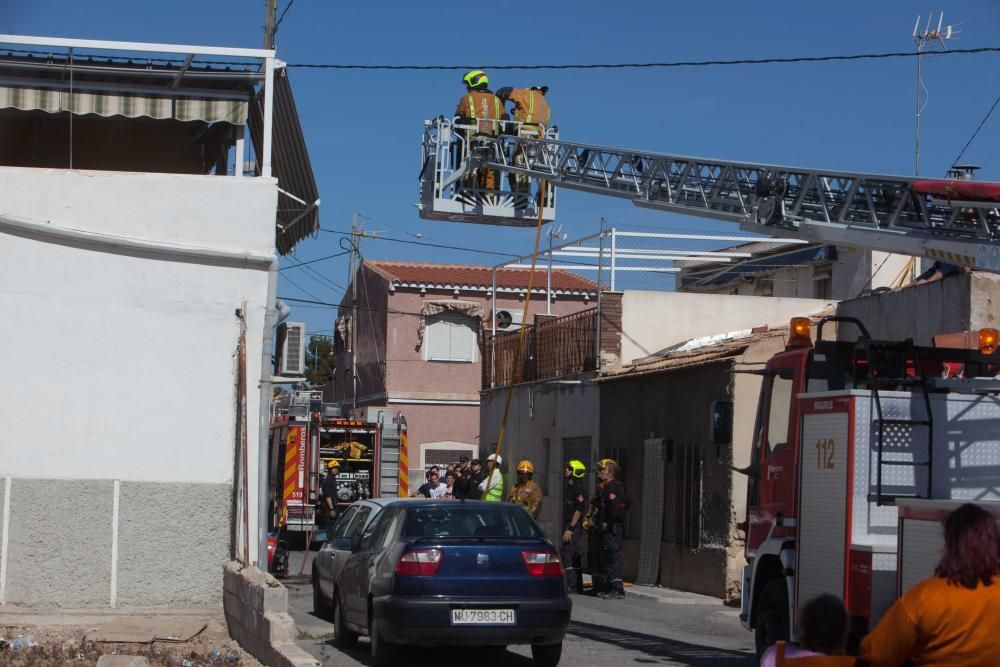 Un joven permanece ingresado tras ser trasladado en helicóptero al sufrir quemaduras en el 70% de su cuerpo