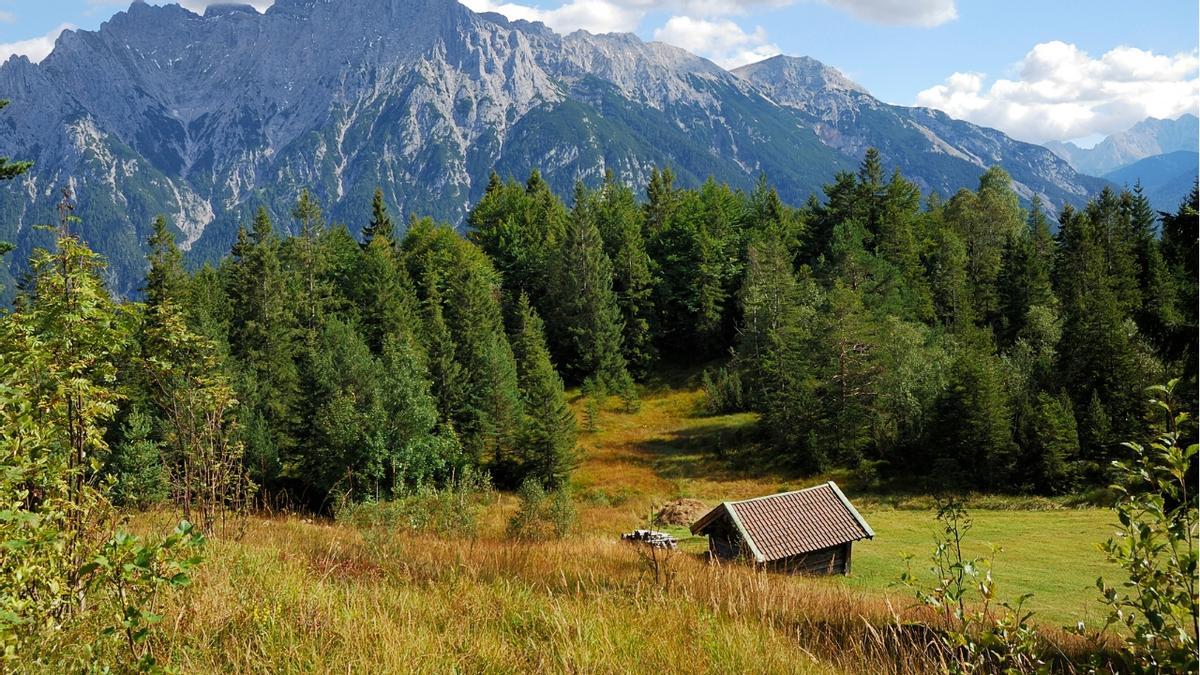 Una casa en plena naturaleza