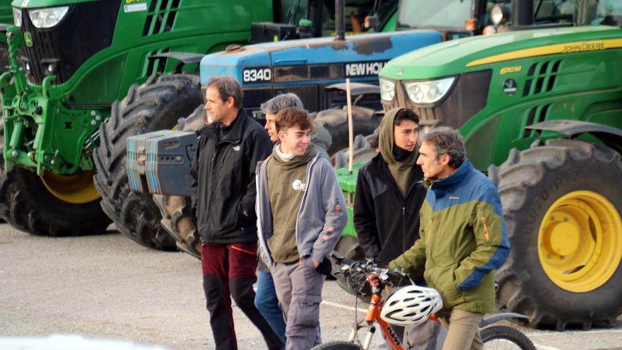 Un pagès manresà a la protesta d&#039;aquest dimarts: &quot;Ja estem al límit i volem que la gent se n&#039;adoni&quot;