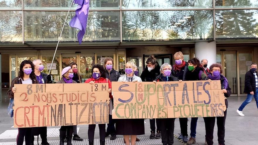 La Asamblea Feminista de València enfrenta dos nuevos juicios por la huelga del 8M de 2018