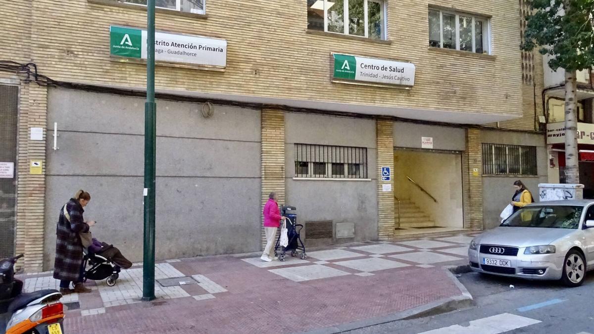 Vista del Centro de salud del Barrio de la Trinidad.