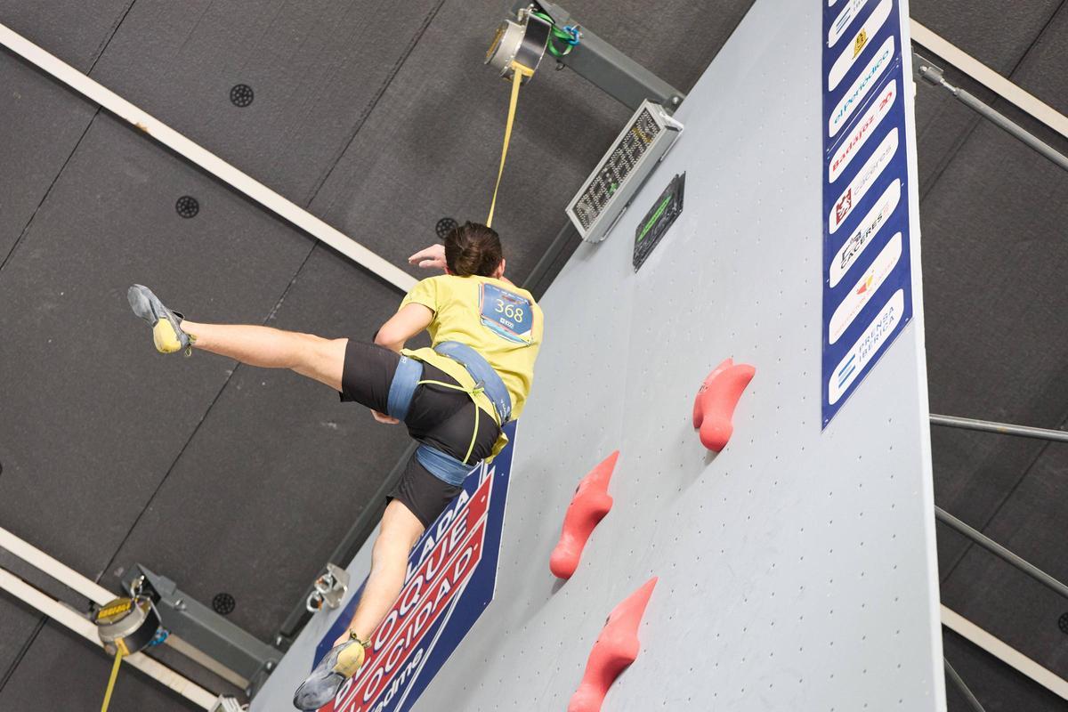 Galería | Instantáneas del arranque de la segunda jornada de la Copa de España de escalada en Cáceres
