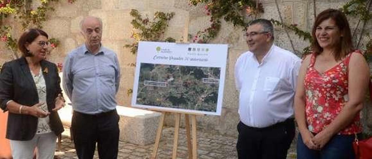 Presentación de la carrera entre Condes de Albarei y Pazo Baión./ NP