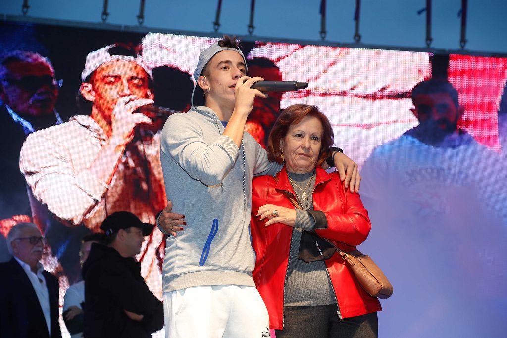 Pedro acosta en el Puerto de Mazarrón