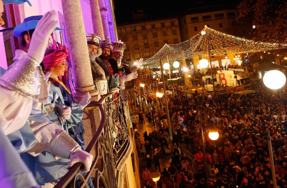 Los Reyes Magos llegan a Palma