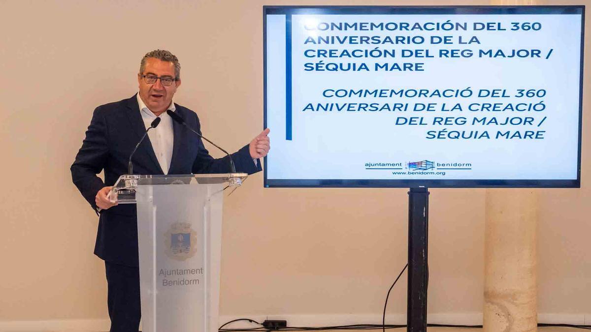 El alcalde, en su intervención