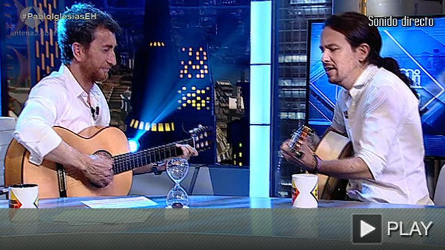 Pablo Iglesias se arranca con una de Krahe en &#039;El Hormiguero&#039;