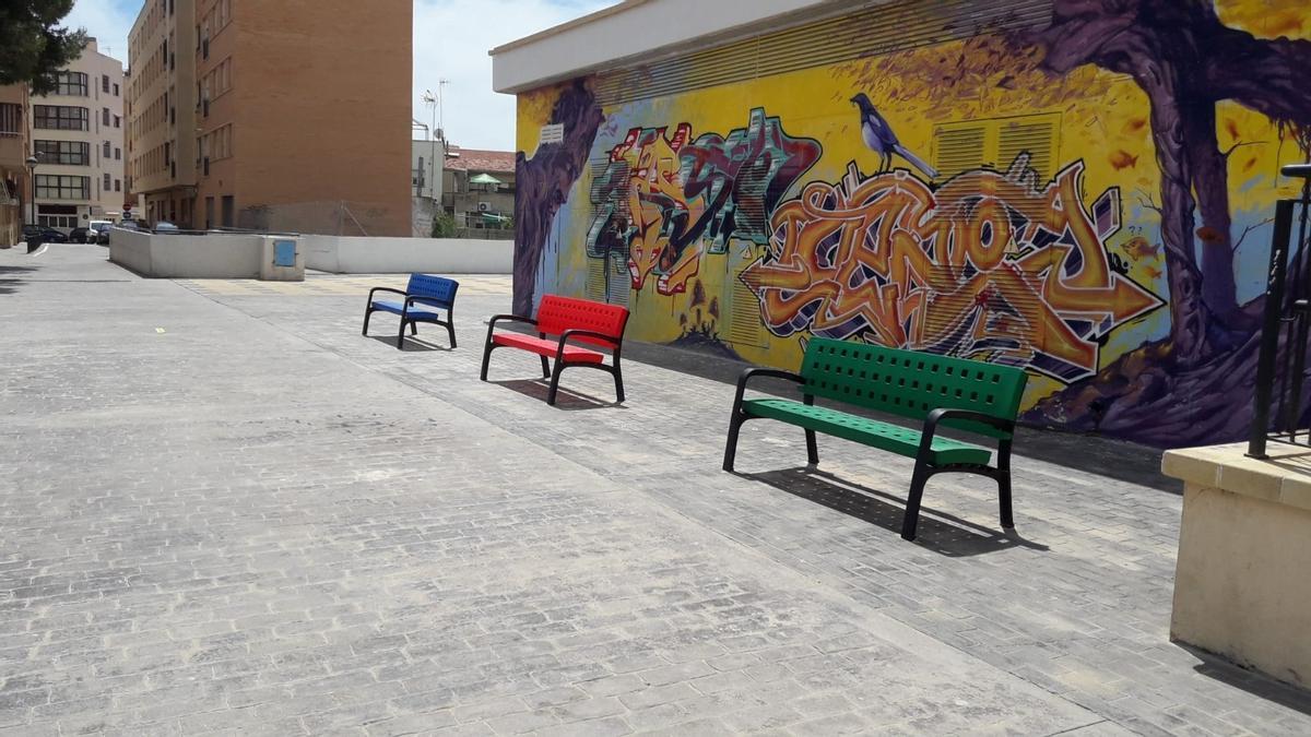 La plaza de l&#039;Ordana de Sant Joan estrena nueva imagen