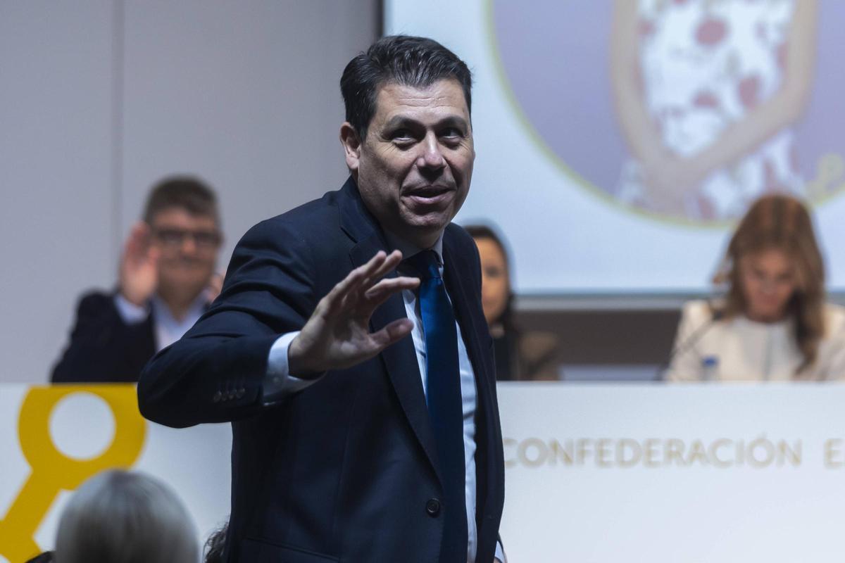 César Quintanilla, nuevo presidente de CEV en Alicante