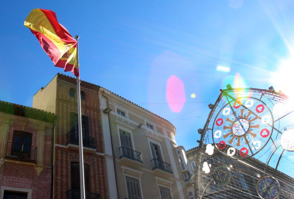 Día de la Constitución en Málaga