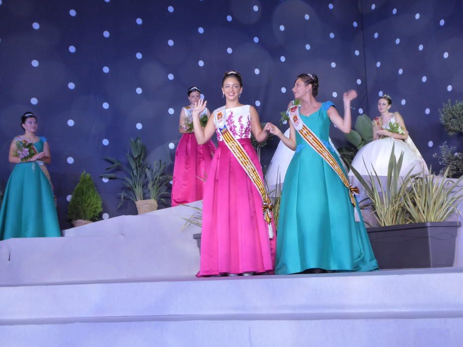 Coronación de la Reina de las Fiestas de La Nucía.