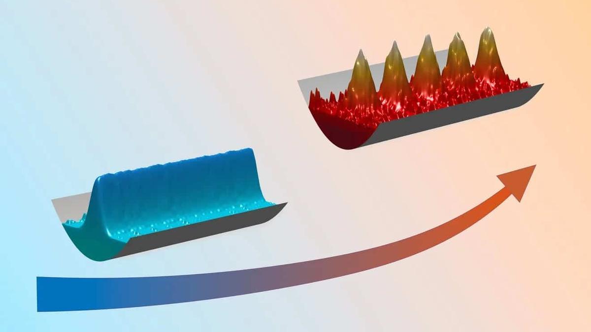 Calentar el líquido cuántico puede conducir a la formación de un cristal cuántico.