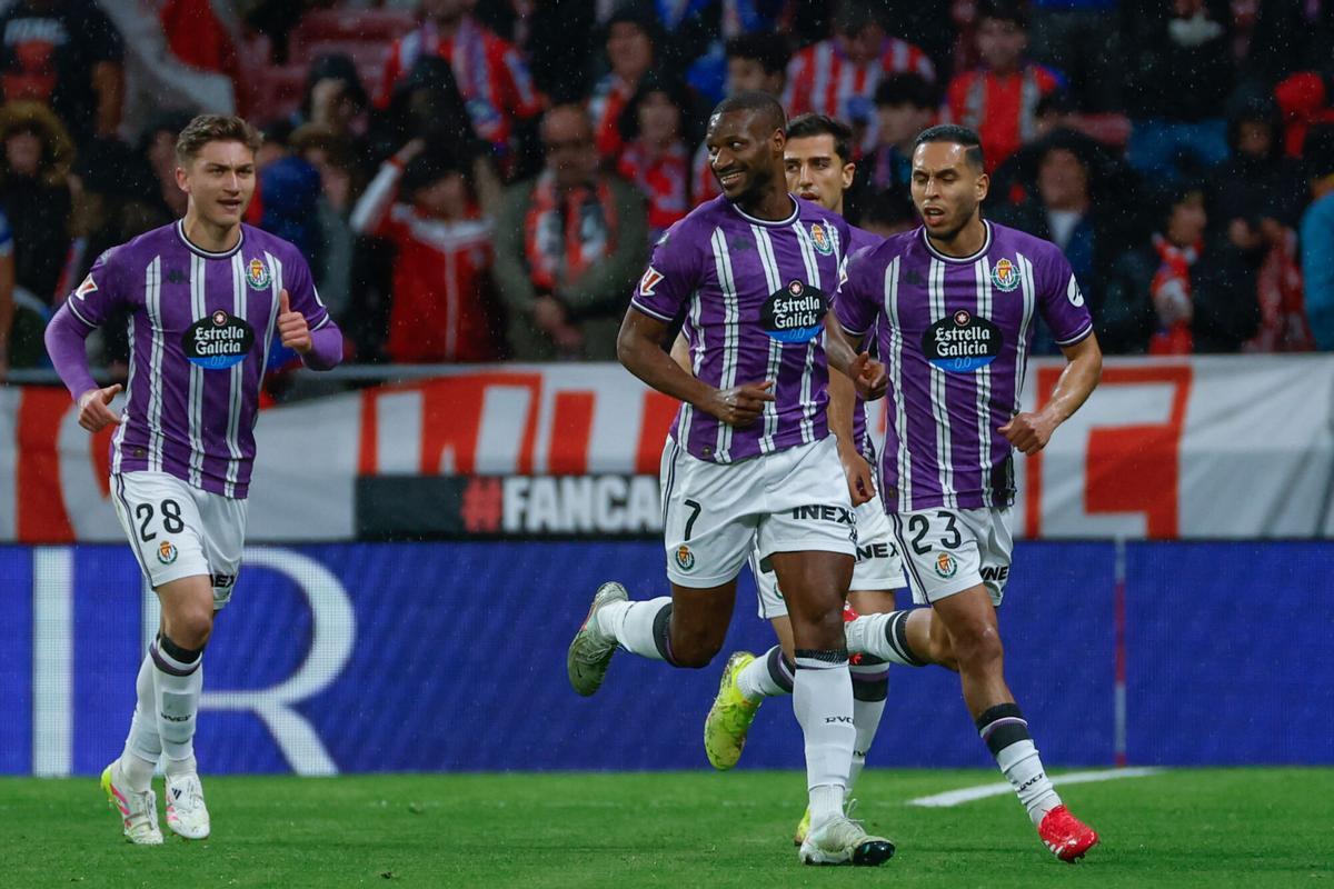 Sylla adelantó al Valladolid de penalti.