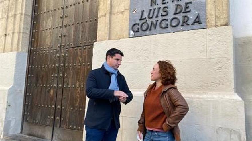 Ana Naranjo y Pedro García piden a los cordobeses que se movilicen el domingo por la educación pública