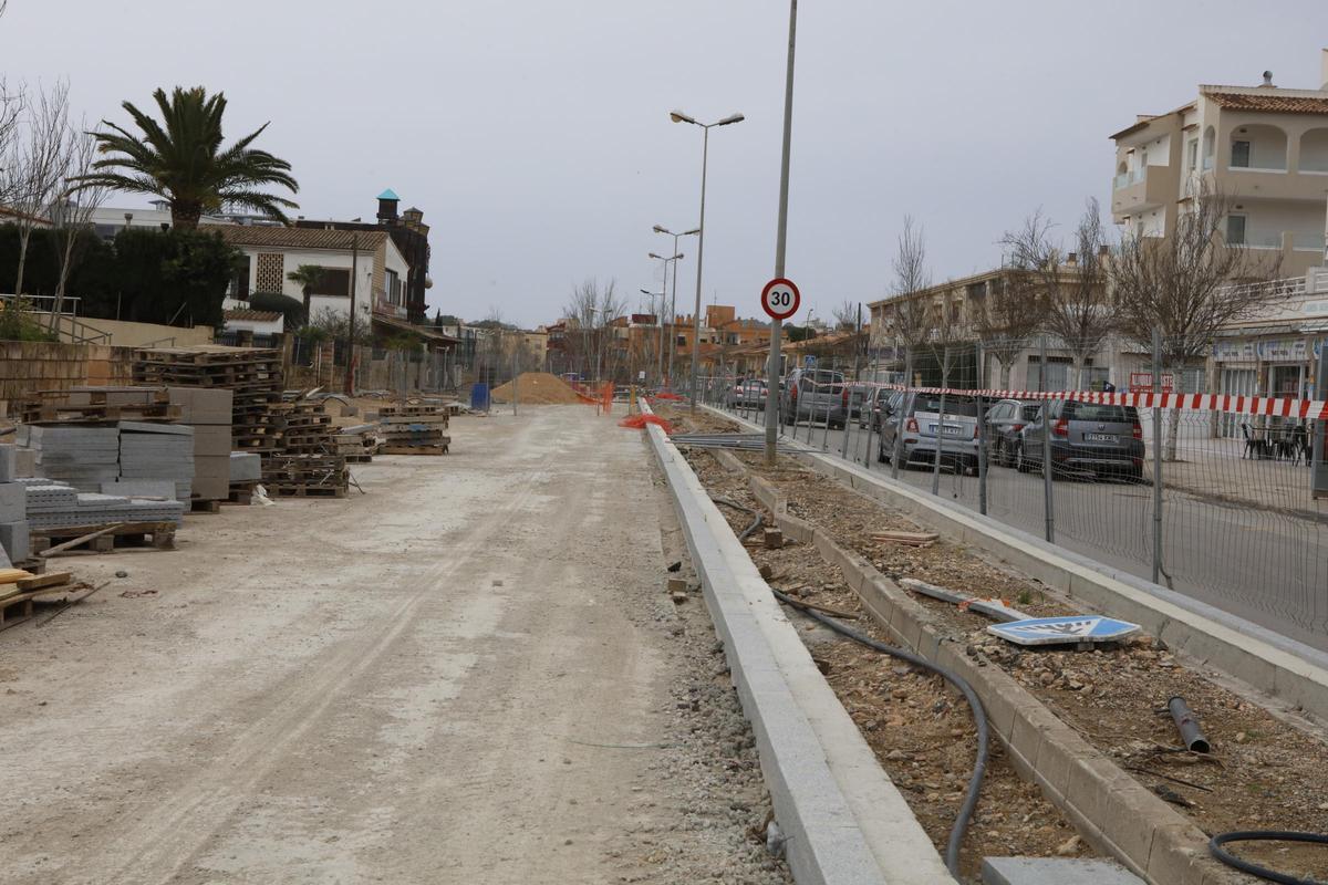 Santa Ponça macht sich schick für die Saison: So sieht es an den Baustellen im Urlaubsort derzeit aus