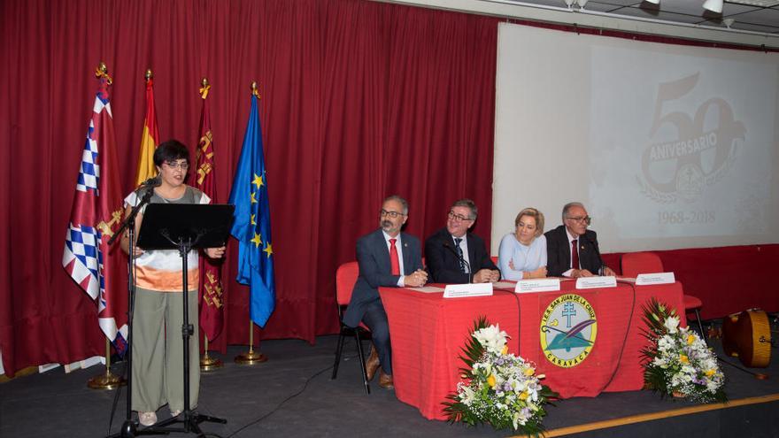 El instituto San Juan de la Cruz de Caravaca celebra este curso su cincuenta aniversario