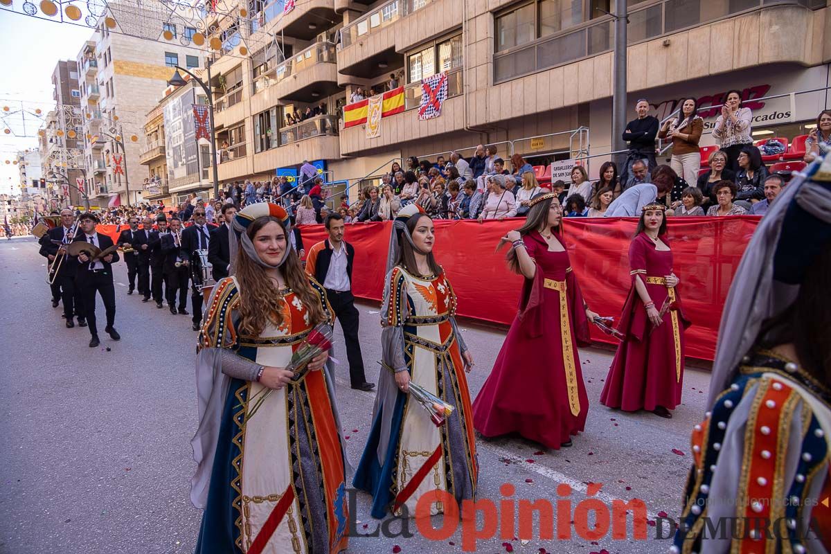 Procesión de subida a la Basílica en las Fiestas de Caravaca (Bando Cristiano)