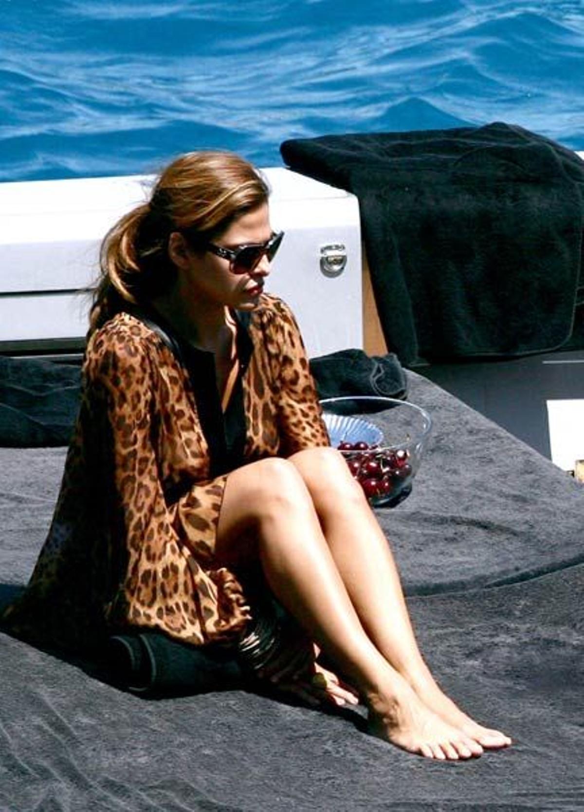 Eva Mendes, invitada de lujo en el barco de Dolce y Gabbana