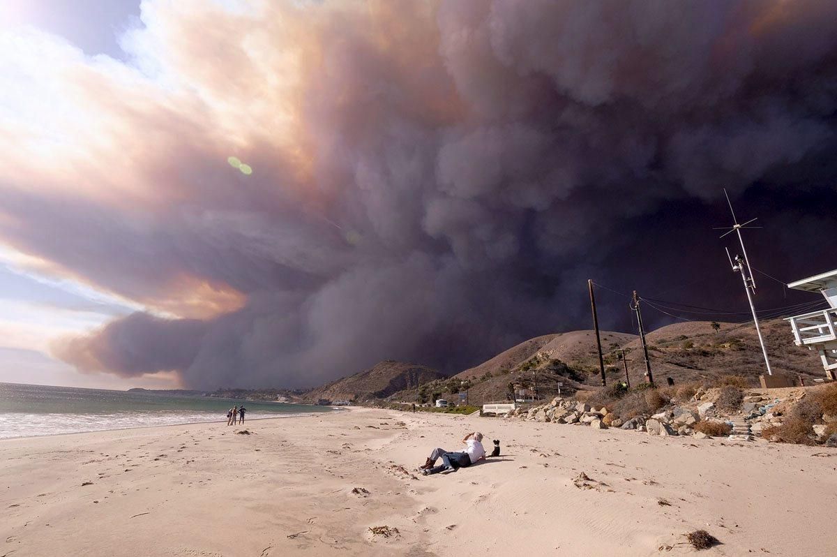 El devastador incendio de California en imágenes