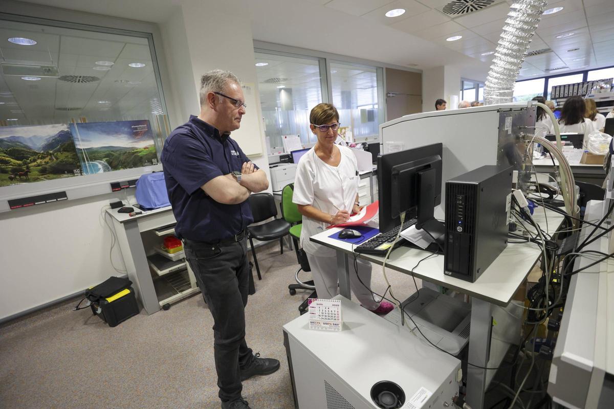 Laboratorio de Cribado Neonatal del HUCA.