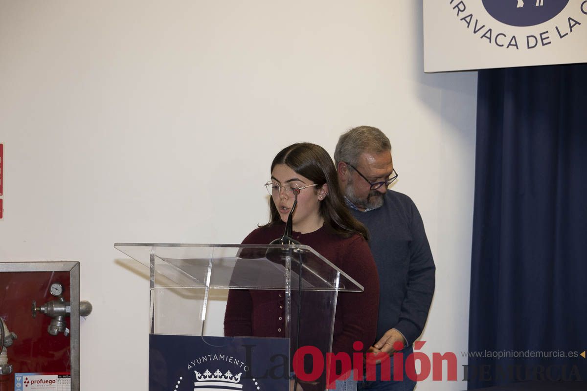 Entrega de los premios por el 'Día de la Fraternidad' en Caravaca