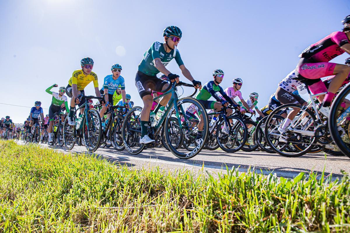 Participantes en la pasada edición de la Vuelta Ciclista a Extremadura Masculina.