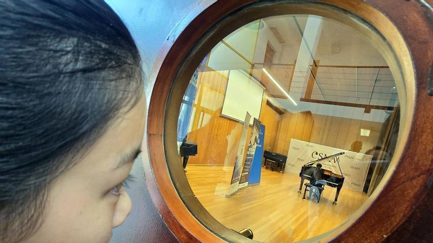Cincuenta jóvenes promesas del teclado se baten en el Conservatorio Superior de Música de Vigo
