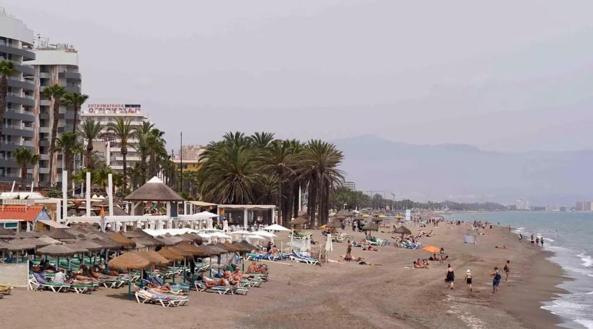 Playa del Bajondillo en Torremolinos