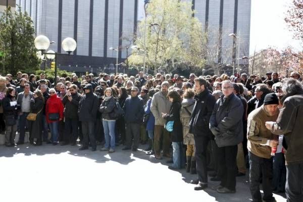 Fotogalería: Segunda jornada de huelga en Caja3