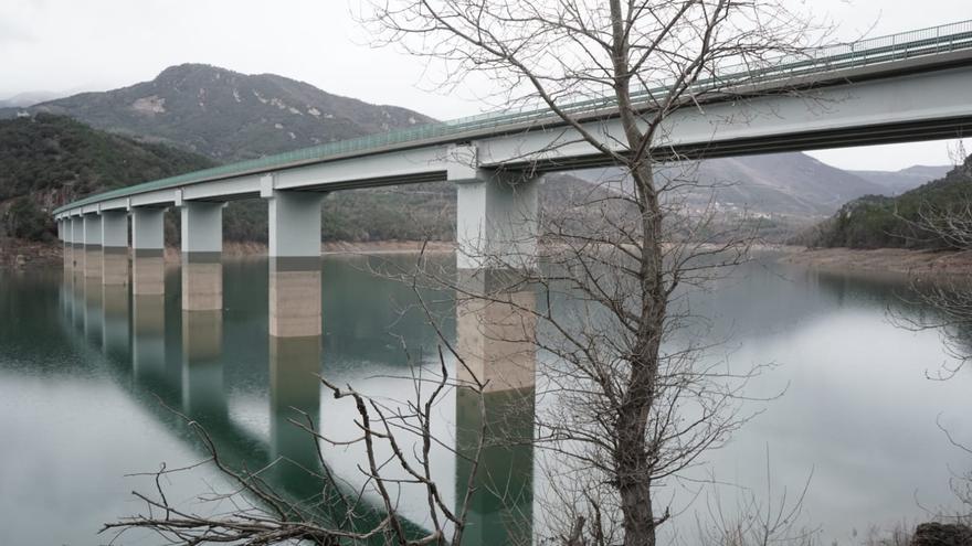 La borrasca Jana fa créixer la Baells del 54% al 67% en un cap de setmana