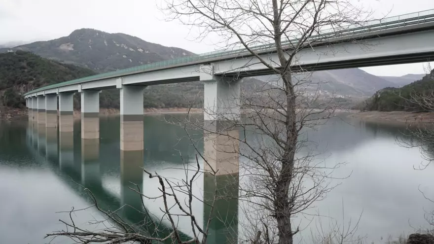 La borrasca Jana fa créixer la Baells més d'un 12% en un cap de setmana