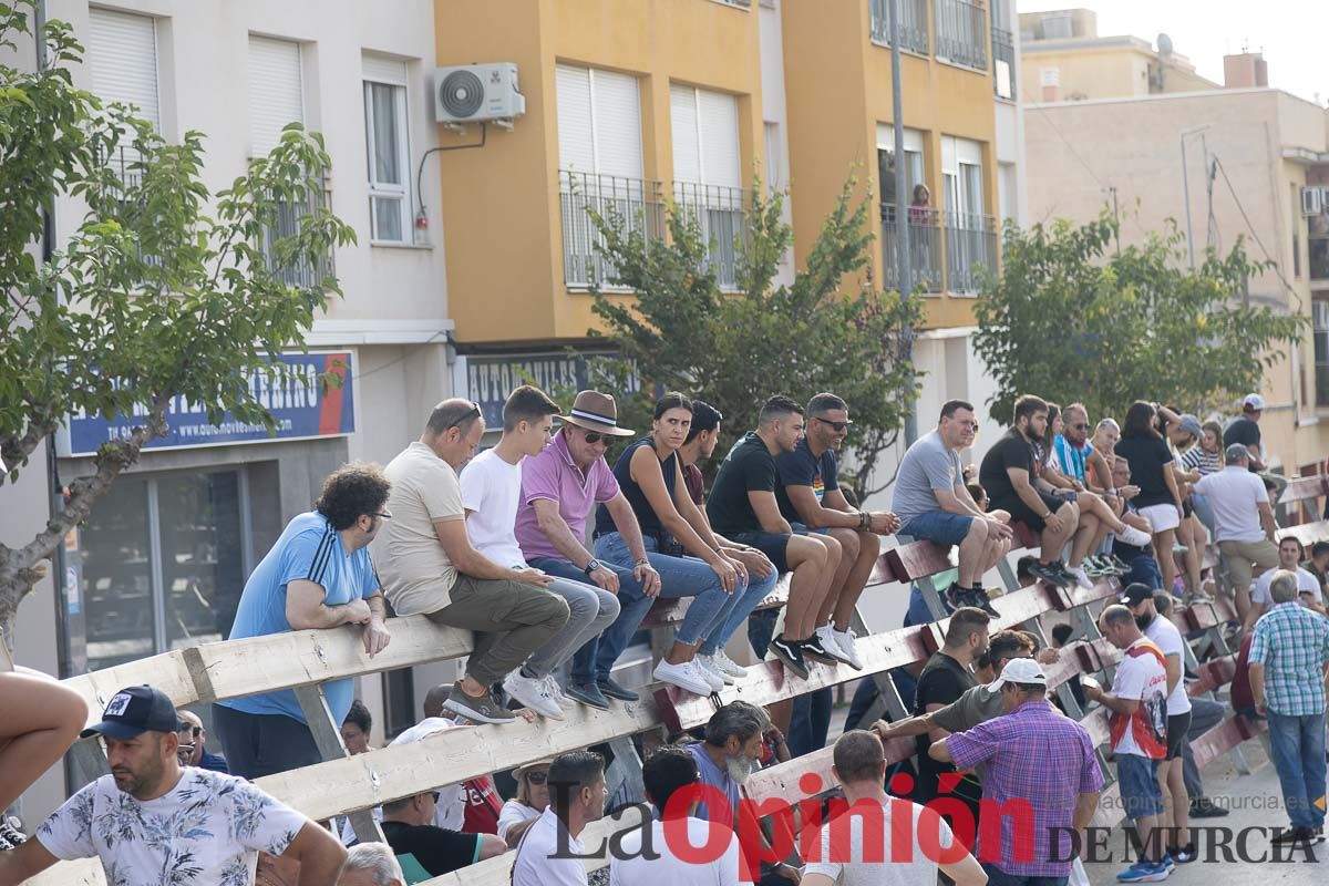 Quinto encierro de la Feria Taurina del Arroz en Calasparra