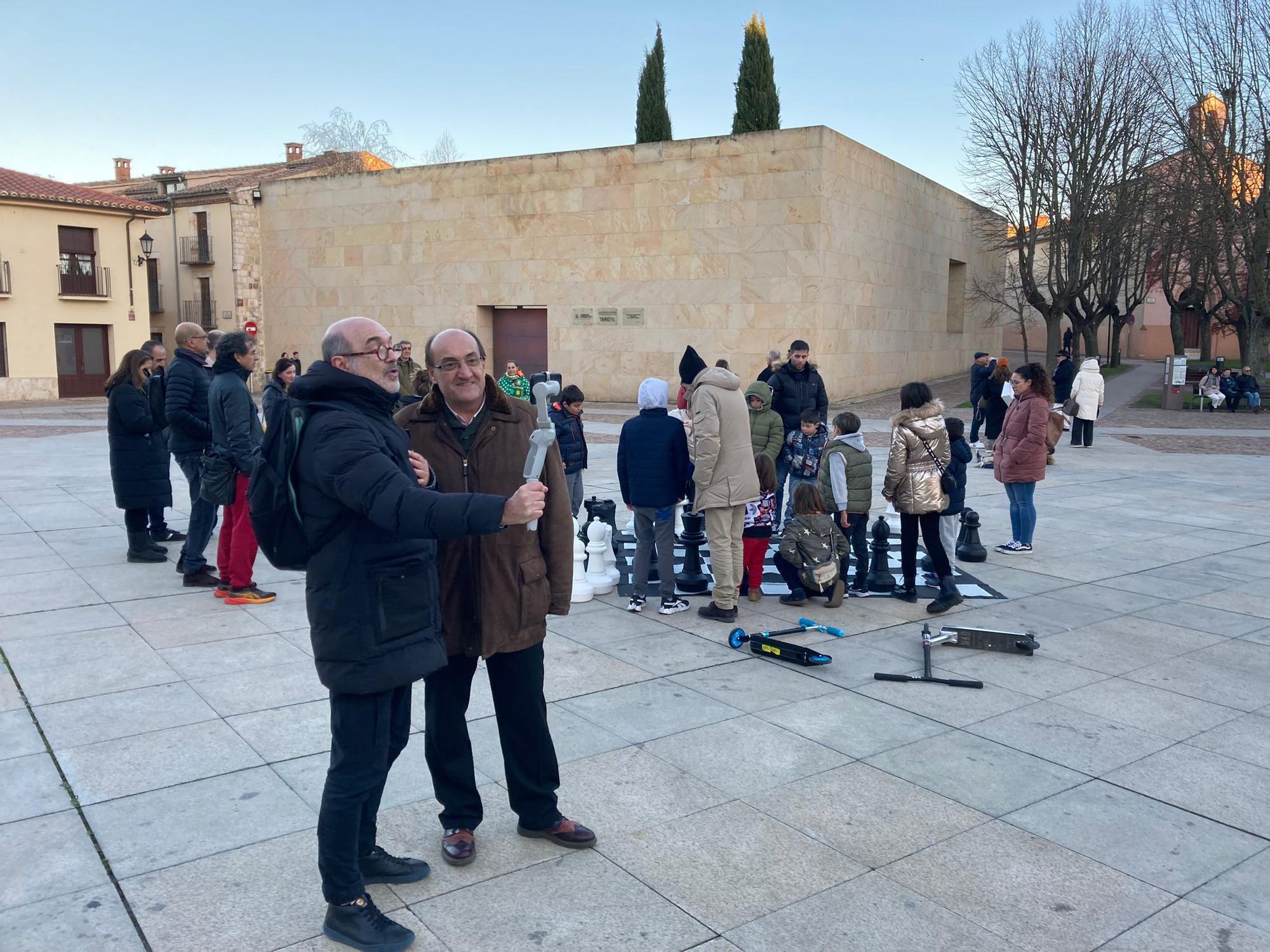 GALERÍA | Zamora, meta románica del ajedrez