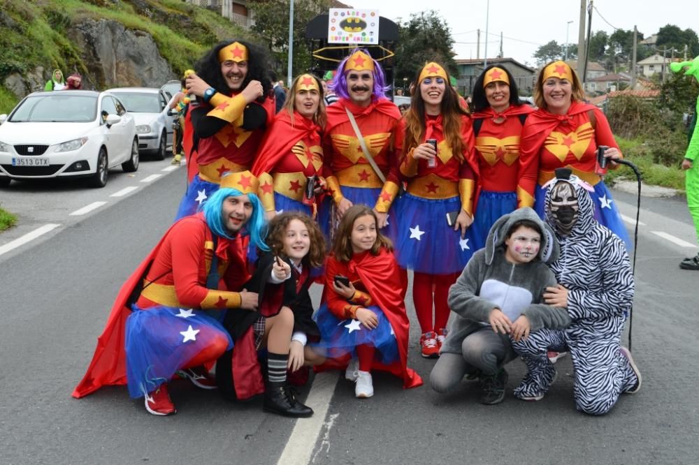 Aldán y Moaña celebran el final del Carnaval. // G. Núñez